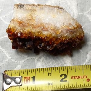 Raw citrine Cluster (Medium Size)